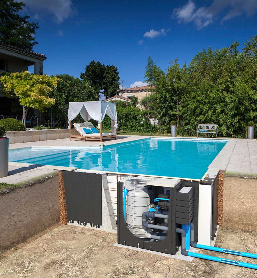 Filtration nouvelle génération NFX - piscine les Bassins de l'Alma