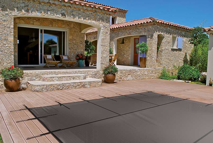 Couverture de piscine hivernage